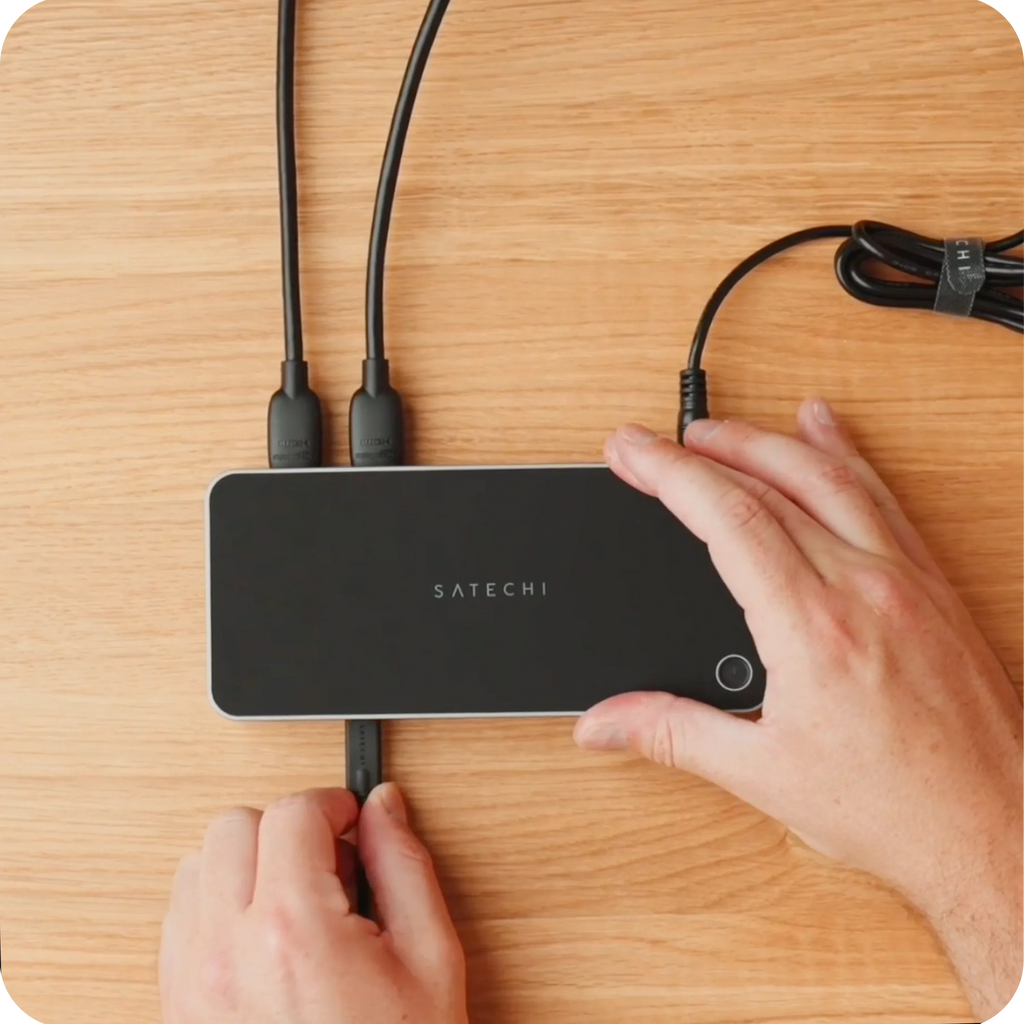 Triple 4K Display Docking Station